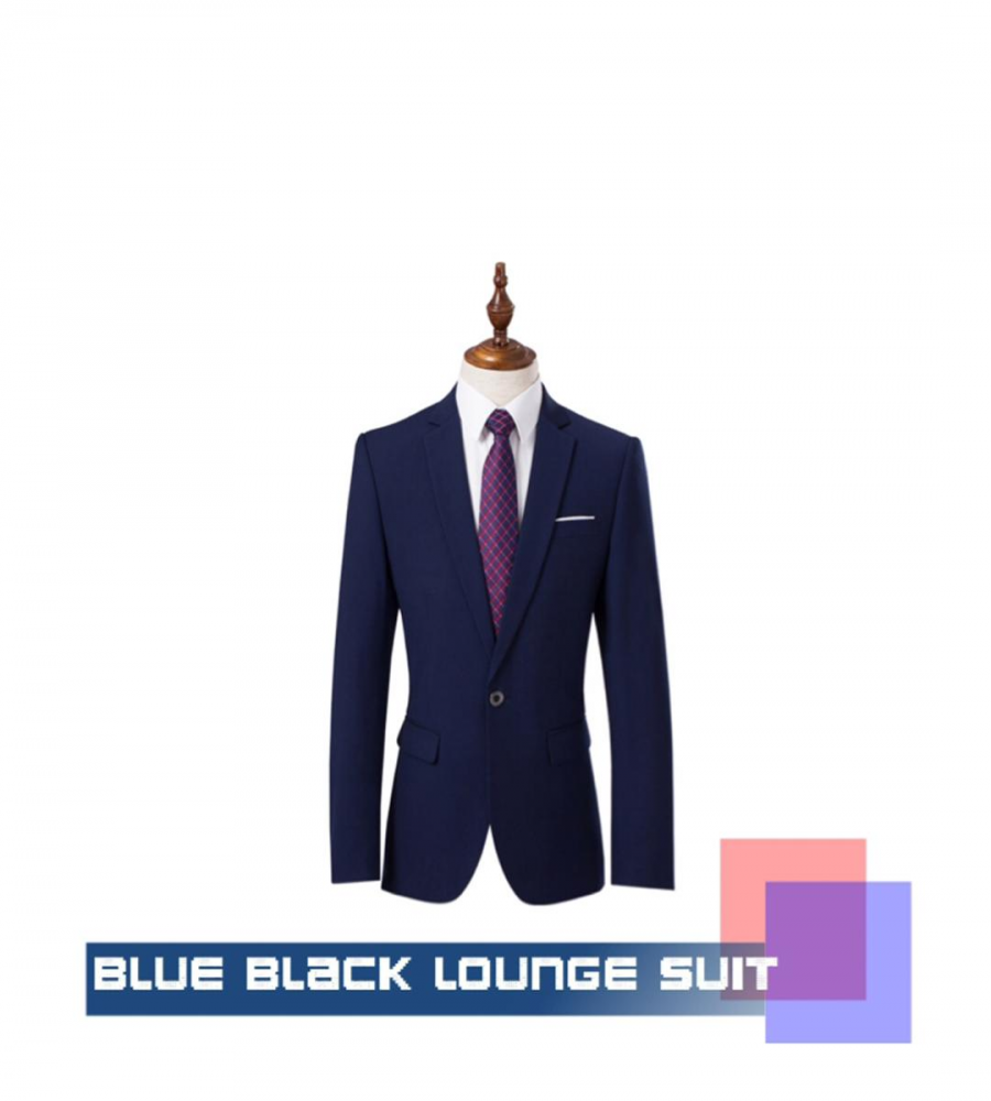dark lounge suit